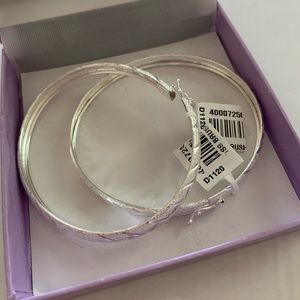 Two silver bracelets